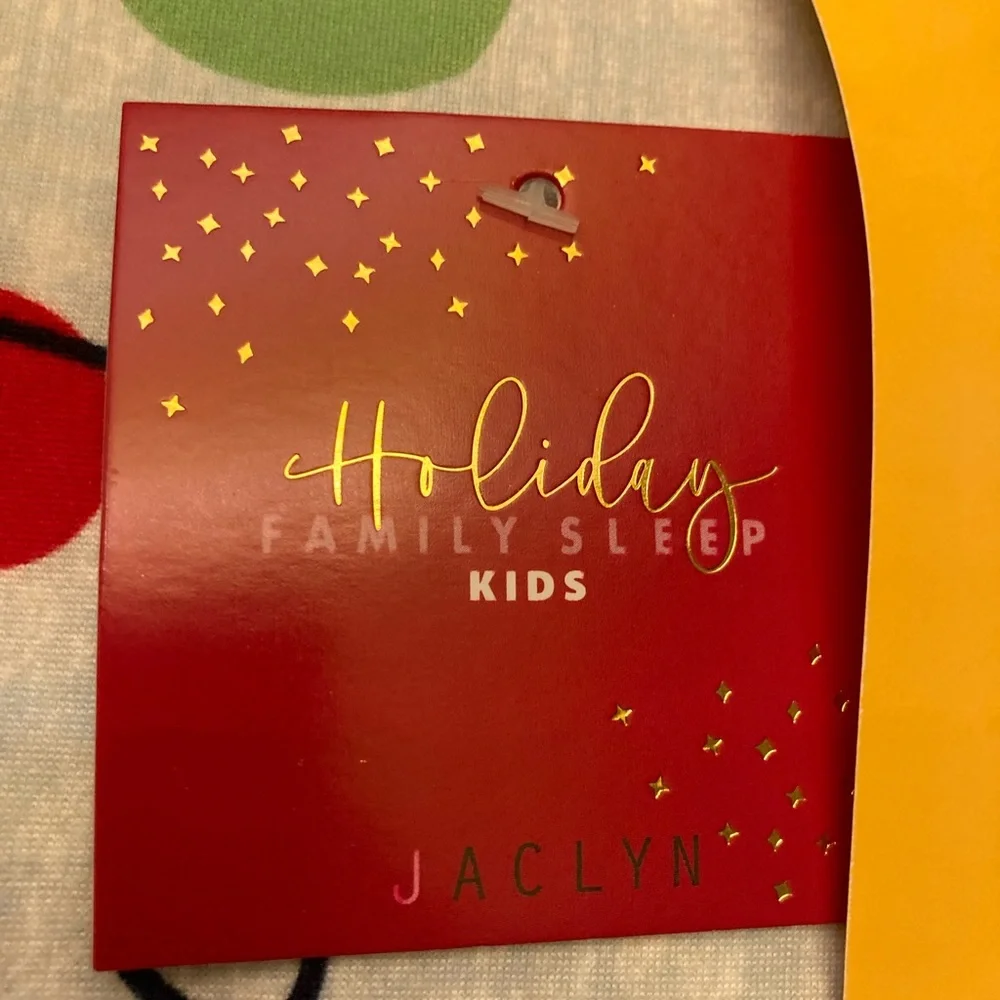 Jaclyn Intimates, kids XL, holiday Jammie’s, new with tags, cute light print